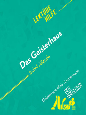 cover image of Das Geisterhaus von Isabel Allende Lektürehilfe